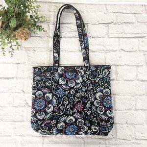 Vera Bradley signature cotton tote bag bramble